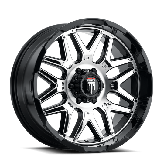 AT151-2981BM0 - American Truxx Grind 20X9 8X165.1 /  ET 0mm Gloss Black Machined - American Truxx Wheels Canada