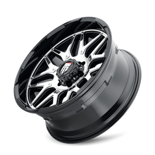 Load image into Gallery viewer, AT151-2973BM-12 - American Truxx Grind 20X9 5X127 /  ET -12mm Gloss Black Machined - American Truxx Wheels Canada