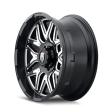 Charger l'image dans la galerie, AT151-2973M0 - American Truxx Grind 20X9 5X127 /  ET 0mm Matte Black Milled - American Truxx Wheels Canada