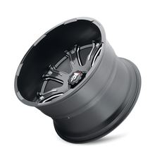 Charger l'image dans la galerie, AT154-2281M-44 - American Truxx Bomb 20X12 8X165.1 /  ET -44mm Black and Milled - American Truxx Wheels Canada