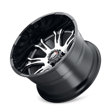 Charger l'image dans la galerie, AT154-2270BM-44 - American Truxx Bomb 20X12 8X170 /  ET -44mm Gloss Black Machined - American Truxx Wheels Canada