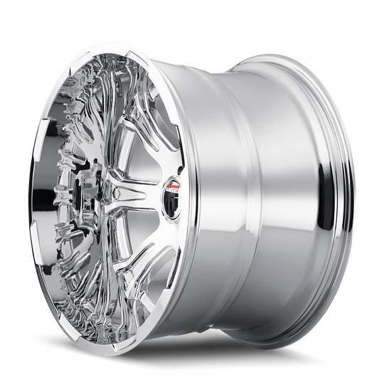 AT154-2283C-44 - American Truxx Bomb 20X12 6X139.7 /  ET -44mm Chrome - American Truxx Wheels Canada