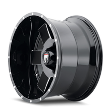 Load image into Gallery viewer, AT155-2973M0 - American Truxx Armor 20X9 5X127 /  ET 0mm Gloss Black Milled - American Truxx Wheels Canada