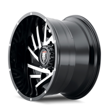 Load image into Gallery viewer, AT161-2173BM-24 - American Truxx Web 20X10 5X127 /  ET -24mm Gloss Black Machined - American Truxx Wheels Canada