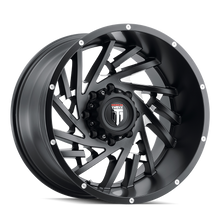 Charger l'image dans la galerie, AT161-2270M-44 - American Truxx Web 20X12 8X170 /  ET -44mm Satin Black Milled - American Truxx Wheels Canada