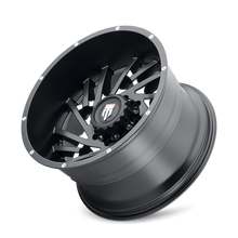 Charger l'image dans la galerie, AT161-2136M-24 - American Truxx Web 20X10 6X135 /  ET -24mm Satin Black Milled - American Truxx Wheels Canada