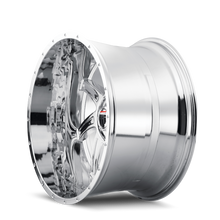 Charger l'image dans la galerie, AT162-2185C-24 - American Truxx Vortex 20X10 5X139.7 /  ET -24mm Chrome - American Truxx Wheels Canada