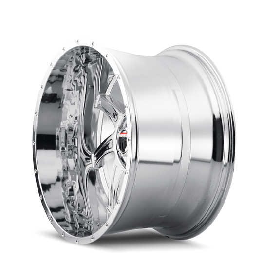 AT162-2136C-24 - American Truxx Vortex 20X10 6X135 /  ET -24mm Chrome - American Truxx Wheels Canada