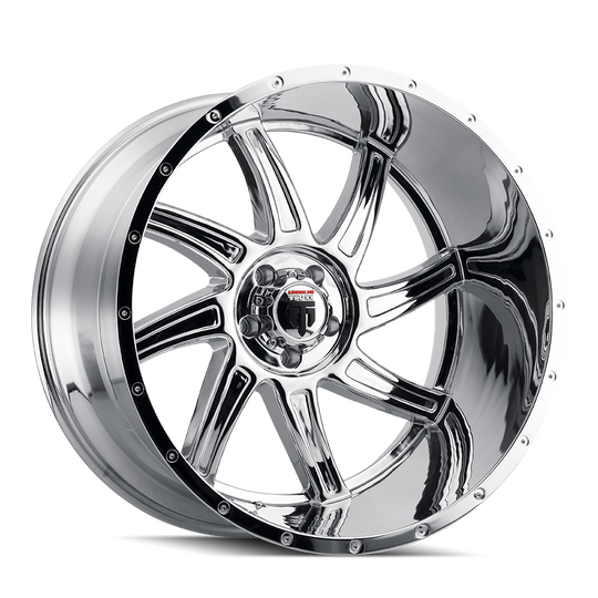AT162-2150C-24 - American Truxx Vortex 20X10 5X150 /  ET -24mm Chrome - American Truxx Wheels Canada