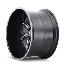Load image into Gallery viewer, AT162-2183M-24 - American Truxx Vortex 20X10 6X139.7 /  ET -24mm Satin Black Milled - American Truxx Wheels Canada