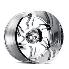Charger l'image dans la galerie, AT163-22483C-76 - American Truxx Ninja 22X14 6X139.7 /  ET -76mm Chrome - American Truxx Wheels Canada