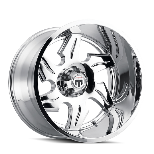 AT163-2250C-44 - American Truxx Ninja 20X12 5X150 /  ET -44mm Chrome - American Truxx Wheels Canada