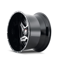 Load image into Gallery viewer, AT163-22478BM-76 - American Truxx Ninja 22X14 8X180 /  ET -76mm Gloss Black Machined - American Truxx Wheels Canada