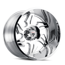 Charger l'image dans la galerie, AT163-22485C-76 - American Truxx Ninja 22X14 5X139.7 /  ET -76mm Chrome - American Truxx Wheels Canada