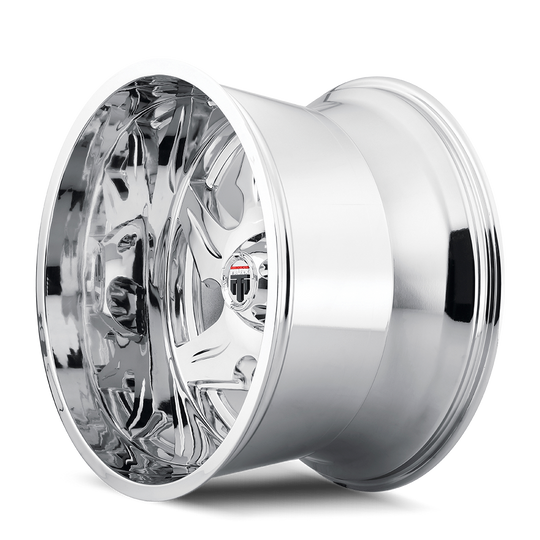 AT163-2285C-44 - American Truxx Ninja 20X12 5X139.7 /  ET -44mm Chrome - American Truxx Wheels Canada