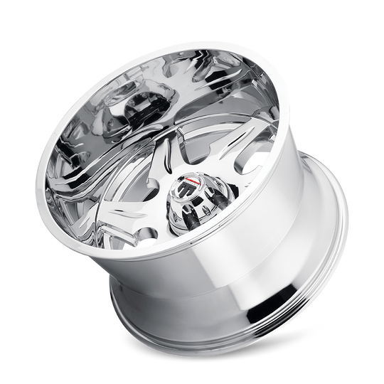 AT163-2285C-44 - American Truxx Ninja 20X12 5X139.7 /  ET -44mm Chrome - American Truxx Wheels Canada
