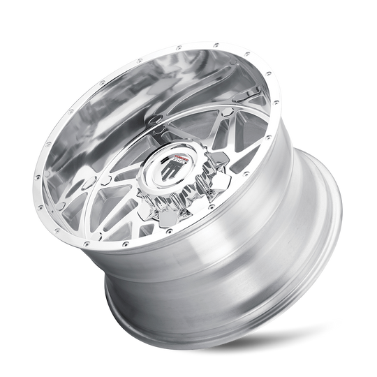 AT165-2252P-44 - American Truxx Warrior 20X12 5X127 / 5X139.7 ET -44mm Polished - American Truxx Wheels Canada