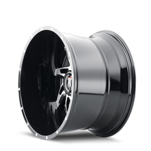 Charger l'image dans la galerie, AT183-2181BM-24 - American Truxx Spyder 20X10 8X165.1 /  ET -24mm Black and Machined - American Truxx Wheels Canada