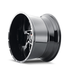 Load image into Gallery viewer, AT183-2170BM-24 - American Truxx Spyder 20X10 8X170 /  ET -24mm Gloss Black Machined - American Truxx Wheels Canada