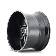 Load image into Gallery viewer, AT183-22450M-76 - American Truxx Spyder 22X14 5X150 /  ET -76mm Satin Black Milled - American Truxx Wheels Canada