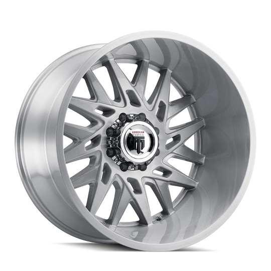 AT184-24450BT-76 - American Truxx DNA 24X14 5X150 /  ET -76mm Brushed Milled - American Truxx Wheels Canada