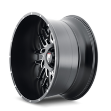 Charger l'image dans la galerie, AT184-24450M-76 - American Truxx DNA 24X14 5X150 /  ET -76mm Black and Milled - American Truxx Wheels Canada