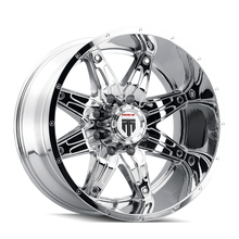 Charger l'image dans la galerie, AT185-2136C-24 - American Truxx Lonestar 20X10 6X135 /  ET -24mm Chrome - American Truxx Wheels Canada