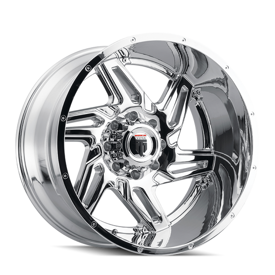 AT186-24478C-76 - American Truxx Spurs 24X14 8X180 /  ET -76mm Chrome - American Truxx Wheels Canada