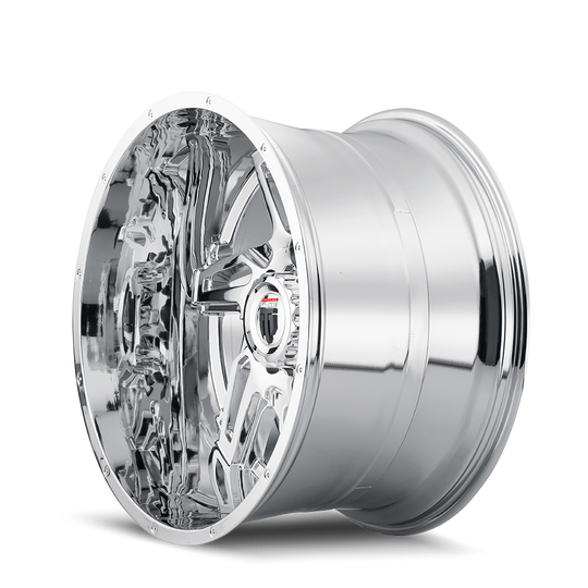 AT186-24470C-76 - American Truxx Spurs 24X14 8X170 /  ET -76mm Chrome - American Truxx Wheels Canada