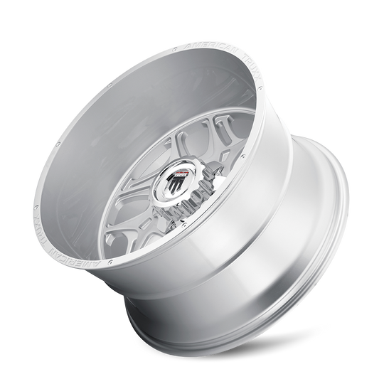 AT1900-24473BT-76 - American Truxx Sweep 24X14 5X127 /  ET -76mm Brushed Milled - American Truxx Wheels Canada