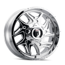 Load image into Gallery viewer, AT1900-2978C-12 - American Truxx Sweep 20X9 8X180 /  ET -12mm Chrome - American Truxx Wheels Canada