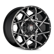 Load image into Gallery viewer, AT1901-2270BM-44 - American Truxx Gridlock 20X12 8X170 /  ET -44mm Black and Machined - American Truxx Wheels Canada