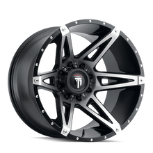 Load image into Gallery viewer, AT1902-2981M-12 - American Truxx Kutz 20X9 8X165.1 /  ET -12mm Gloss Black Milled - American Truxx Wheels Canada