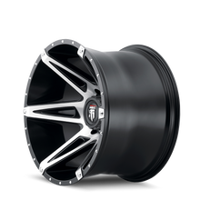 Charger l'image dans la galerie, AT1902-2970M-12 - American Truxx Kutz 20X9 8X170 /  ET -12mm Gloss Black Milled - American Truxx Wheels Canada