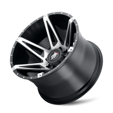 Load image into Gallery viewer, AT1902-2981M-12 - American Truxx Kutz 20X9 8X165.1 /  ET -12mm Gloss Black Milled - American Truxx Wheels Canada