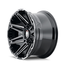 Charger l'image dans la galerie, AT1903-8978M-12 - American Truxx Boom 18X9 8X180 /  ET -12mm Gloss Black Milled - American Truxx Wheels Canada