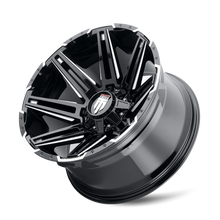 Load image into Gallery viewer, AT1903-2970M-12 - American Truxx Boom 20X9 8X170 /  ET -12mm Gloss Black Milled - American Truxx Wheels Canada