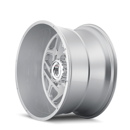AT1904-22281BT-44 - American Truxx Cosmos 22X12 8X165.1 /  ET -44mm Brushed Milled - American Truxx Wheels Canada