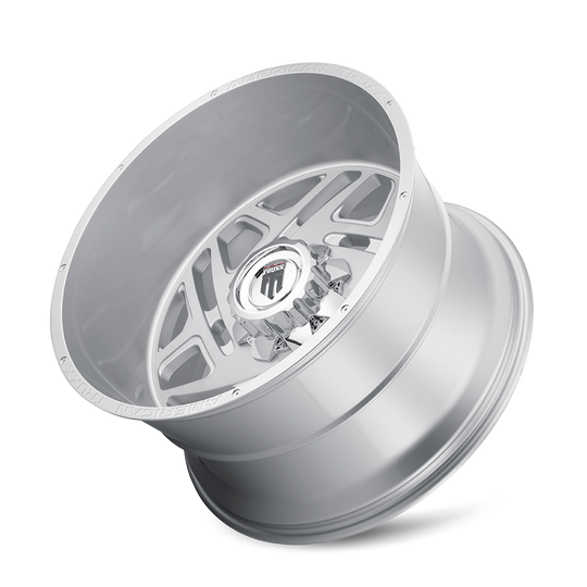 AT1904-24481BT-76 - American Truxx Cosmos 24X14 8X165.1 /  ET -76mm Brushed Milled - American Truxx Wheels Canada