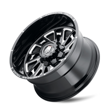 Load image into Gallery viewer, AT1905-22281M-44 - American Truxx Blade 22X12 8X165.1 /  ET -44mm Gloss Black Milled - American Truxx Wheels Canada