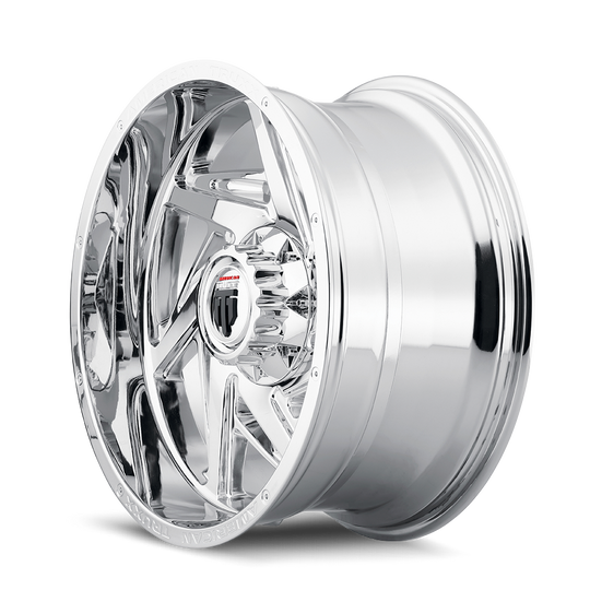 AT1906-2181C-24 - American Truxx Spiral 20X10 8X165.1 /  ET -24mm Chrome - American Truxx Wheels Canada