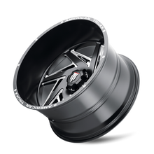 Charger l'image dans la galerie, AT1906-24473BT-76 - American Truxx Spiral 24X14 5X127 /  ET -76mm Brushed Milled - American Truxx Wheels Canada