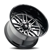 Load image into Gallery viewer, AT1915-2178M - American Truxx Restless 20X10 8X180 /  ET -25mm Gloss Black Milled - American Truxx Wheels Canada