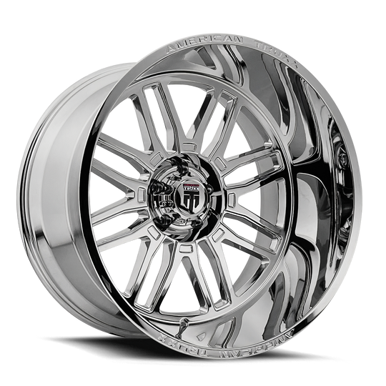 AT1915-24481C - American Truxx Restless 24X14 8X165.1 /  ET -76mm Chrome - American Truxx Wheels Canada