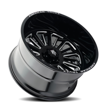 Load image into Gallery viewer, AT1916-2185M - American Truxx Butcher 20X10 5X139.7 /  ET -24mm Gloss Black Milled - American Truxx Wheels Canada