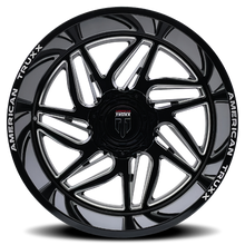 Charger l'image dans la galerie, AT1917-24470M - American Truxx Goliath 24X14 8X170 /  ET -76mm Gloss Black Milled - American Truxx Wheels Canada