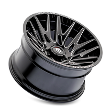 Charger l'image dans la galerie, AT1919-22270BM - American Truxx Evolution 22X12 8X170 /  ET -44mm Gloss Black Milled - American Truxx Wheels Canada