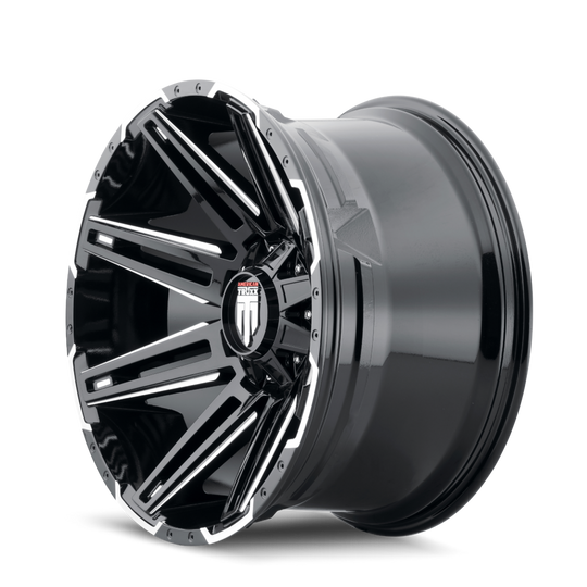 AT1903-8952GM-12 - American Truxx Boom 18X9 5X127 / 5X139.7 ET -12mm Matte Gunmetal - American Truxx Wheels Canada