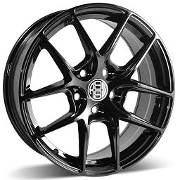ATA855APGB - RSSW Apex 18X8 5X114.3 ET 40MM Bore 60.1MM Gloss Black - RSSW Wheels Canada