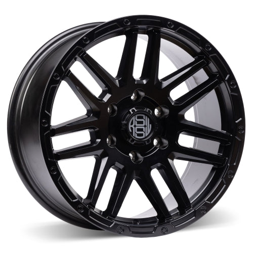 ATA862BSB - RSSW Blitz 18X8.5 6X139.7 ET 20MM Bore 95.1MM Satin Black - RSSW Wheels Canada